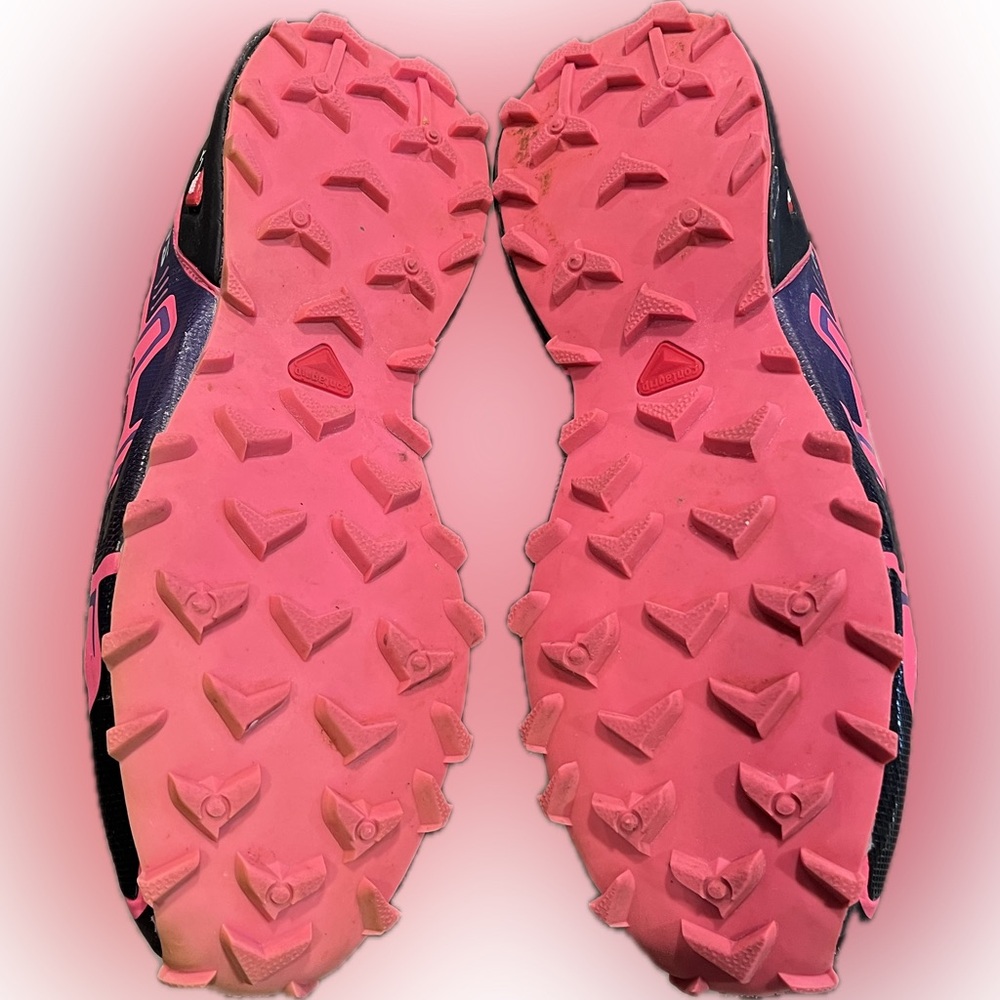 Salomon Speedcross 3 CS Trail Running Shoes in Black and Pink Women’s Size 9 - Picture 5 of 13